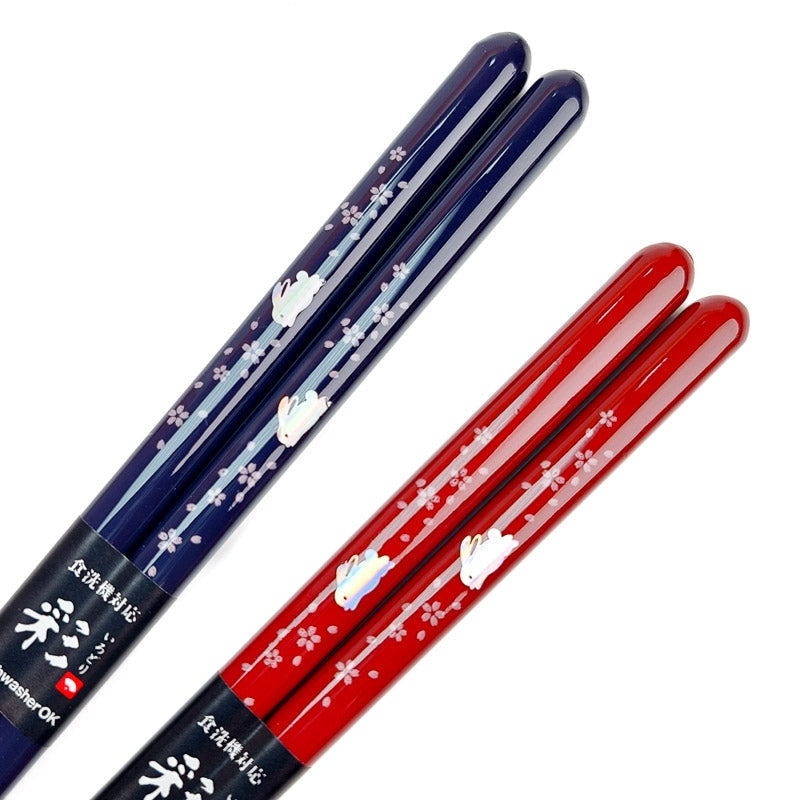 Duo Japanische Essstäbchen - Usagi