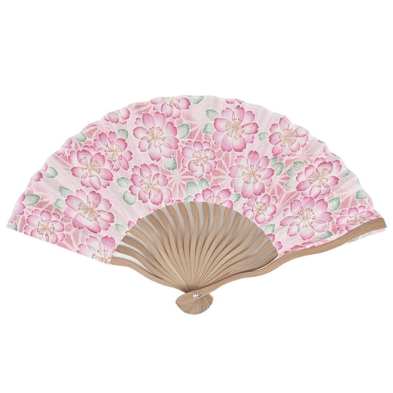 Éventails Japonais Wavy Sakura