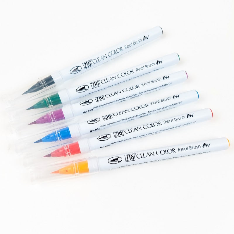 Extrafeine Pinselstifte - 6er-Set