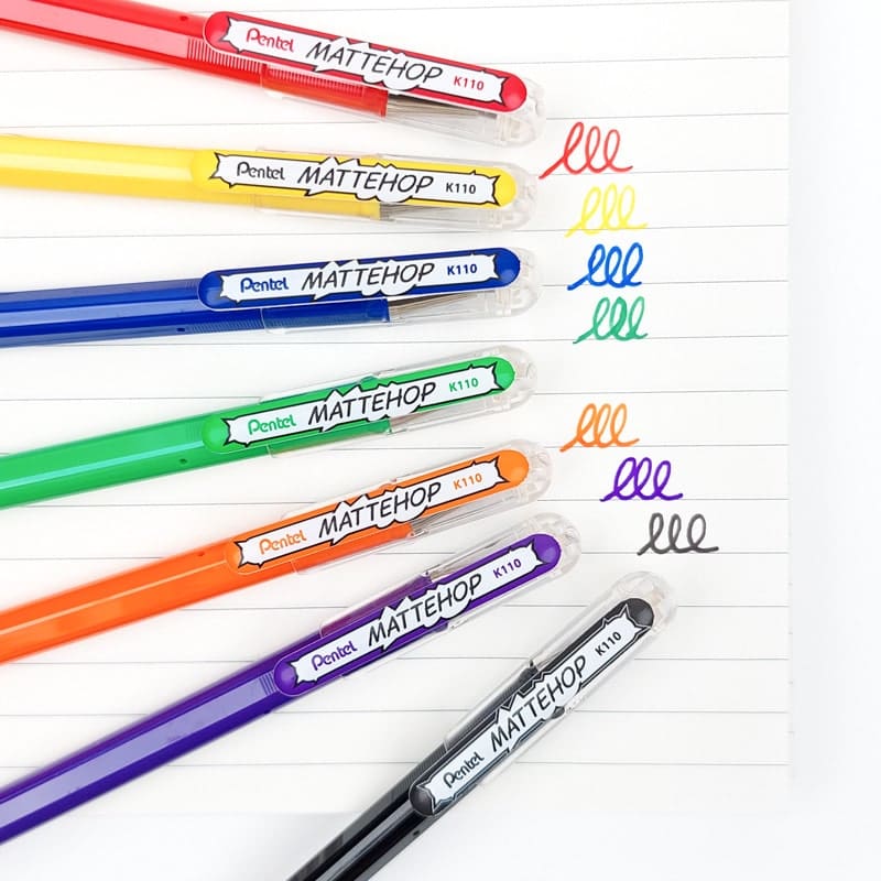 Farbmarker – Pentel Mattehop Original + Sweet Set