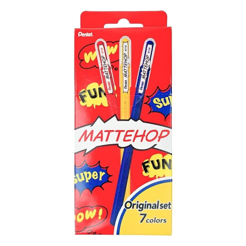 Farbstifte – Pentel Mattehop Original Set