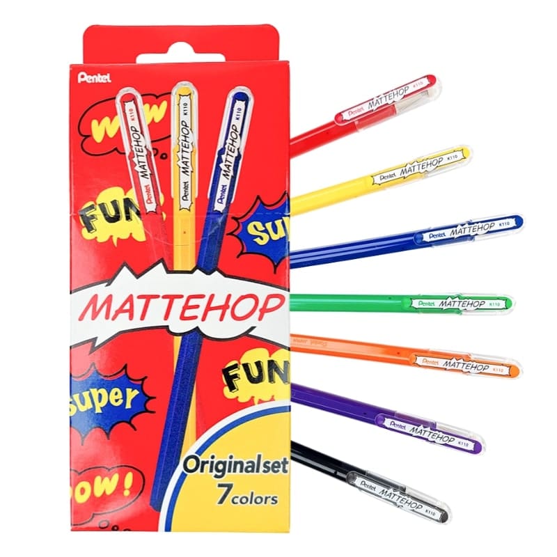 Farbstifte – Pentel Mattehop Original Set