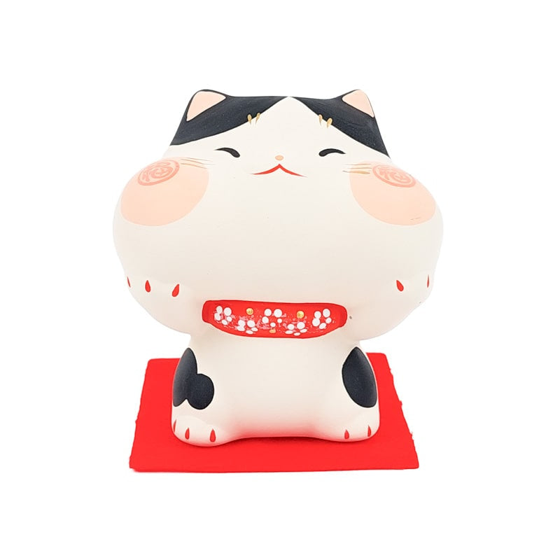 Figurine Chat Plump Cheeks