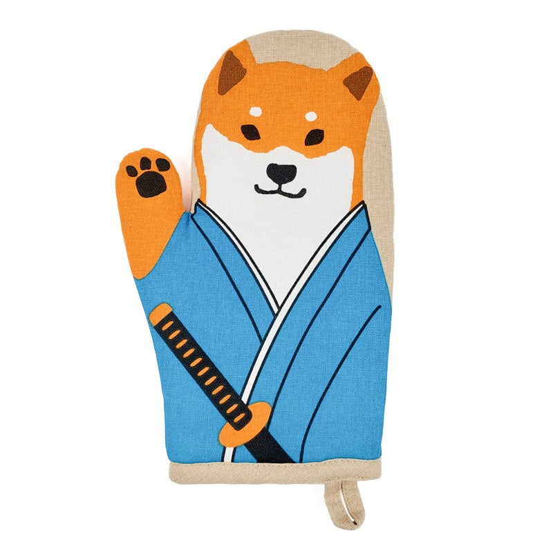 Shiba Samurai Küchenhandschuh