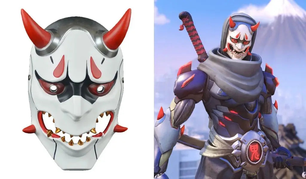 japanische Maske Genji Oni