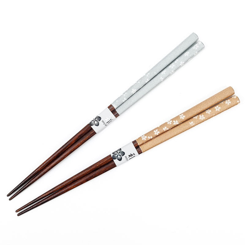 Geschenkset Duo Japanisches Essstäbchen Sakura