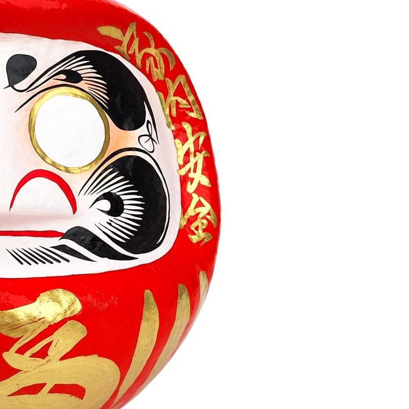 Großer Japanischer Daruma – Rot (23 cm)