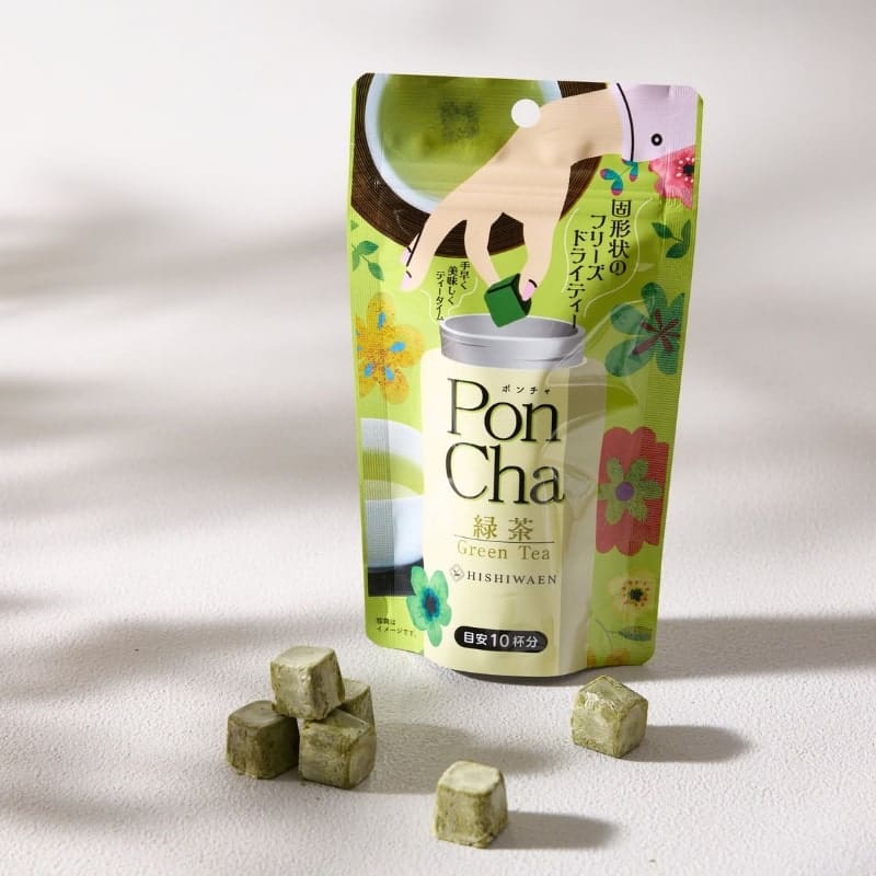 Grünteewürfel PonCha