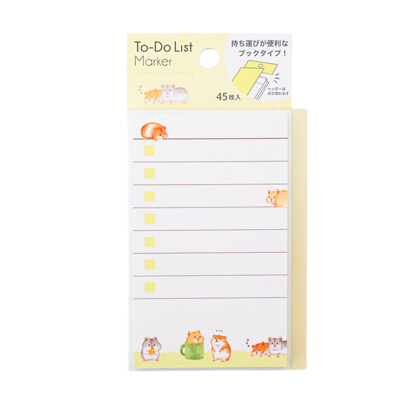 Haftnotizen - Kawaii Hamster To-do-Liste