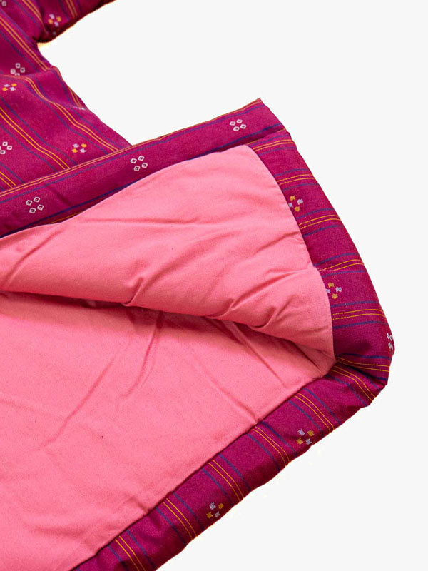 Hanten-Jacke Damen – Rosa Shima ni Hishi