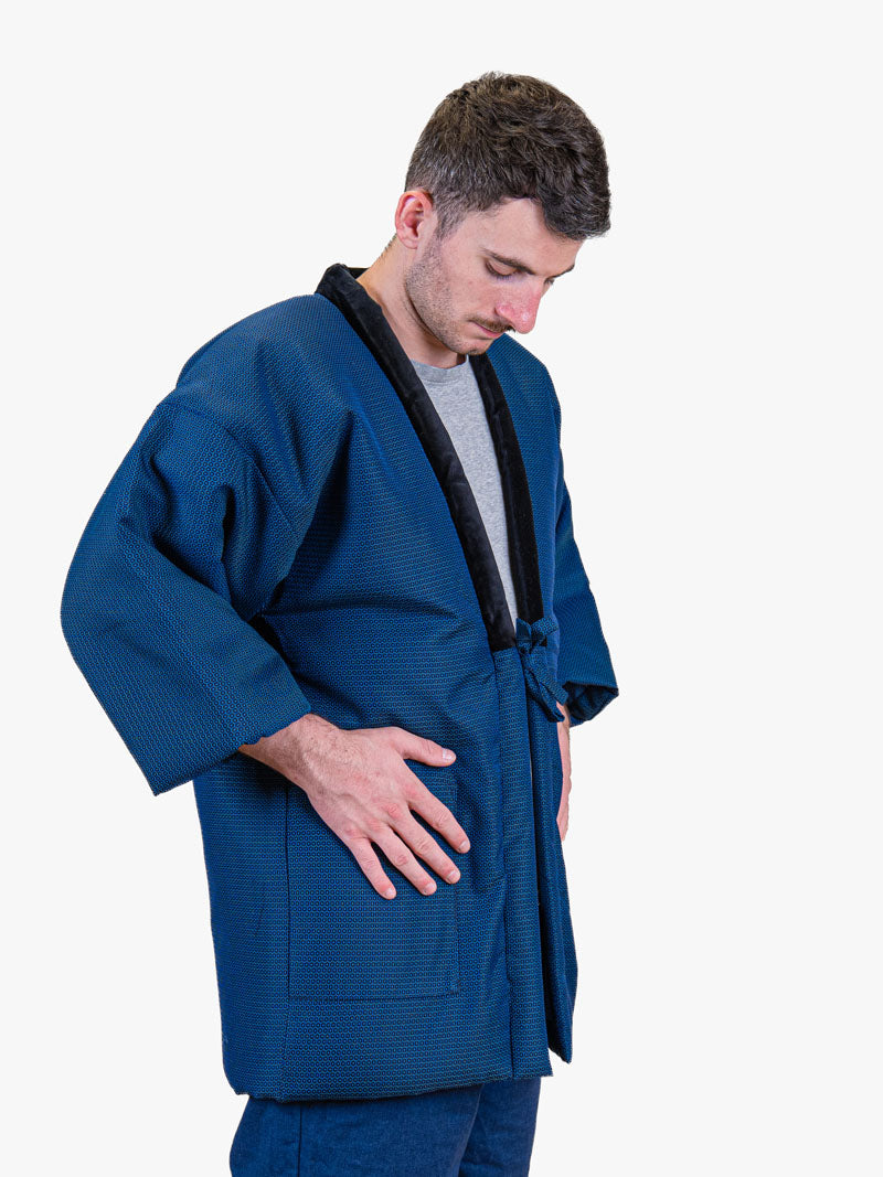 Hanten-Jacke Herren – Traditionelle Blaue