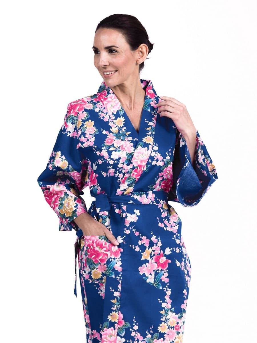 Happi Kimono Damen – Botan to Uchōran Einheitsgröße