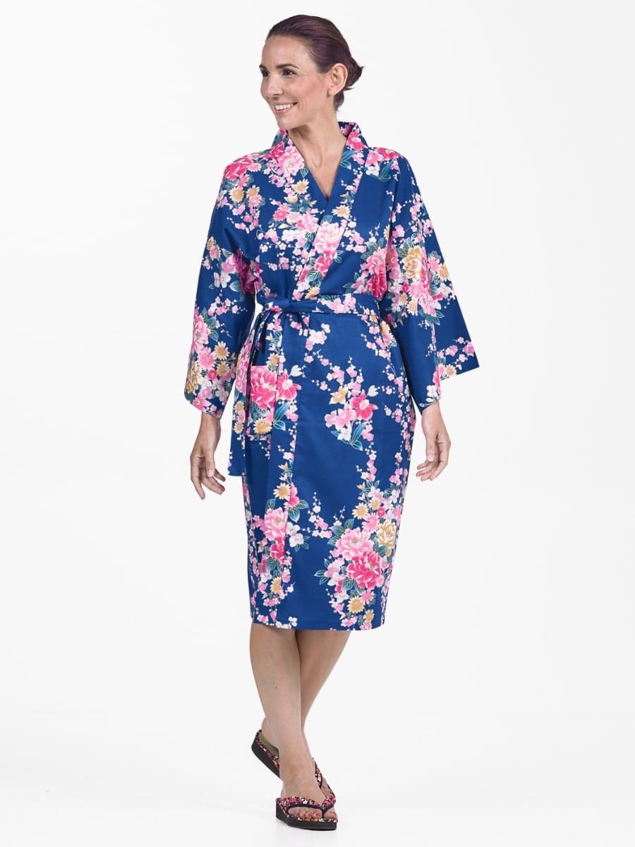 Happi Kimono Damen – Botan to Uchōran Einheitsgröße