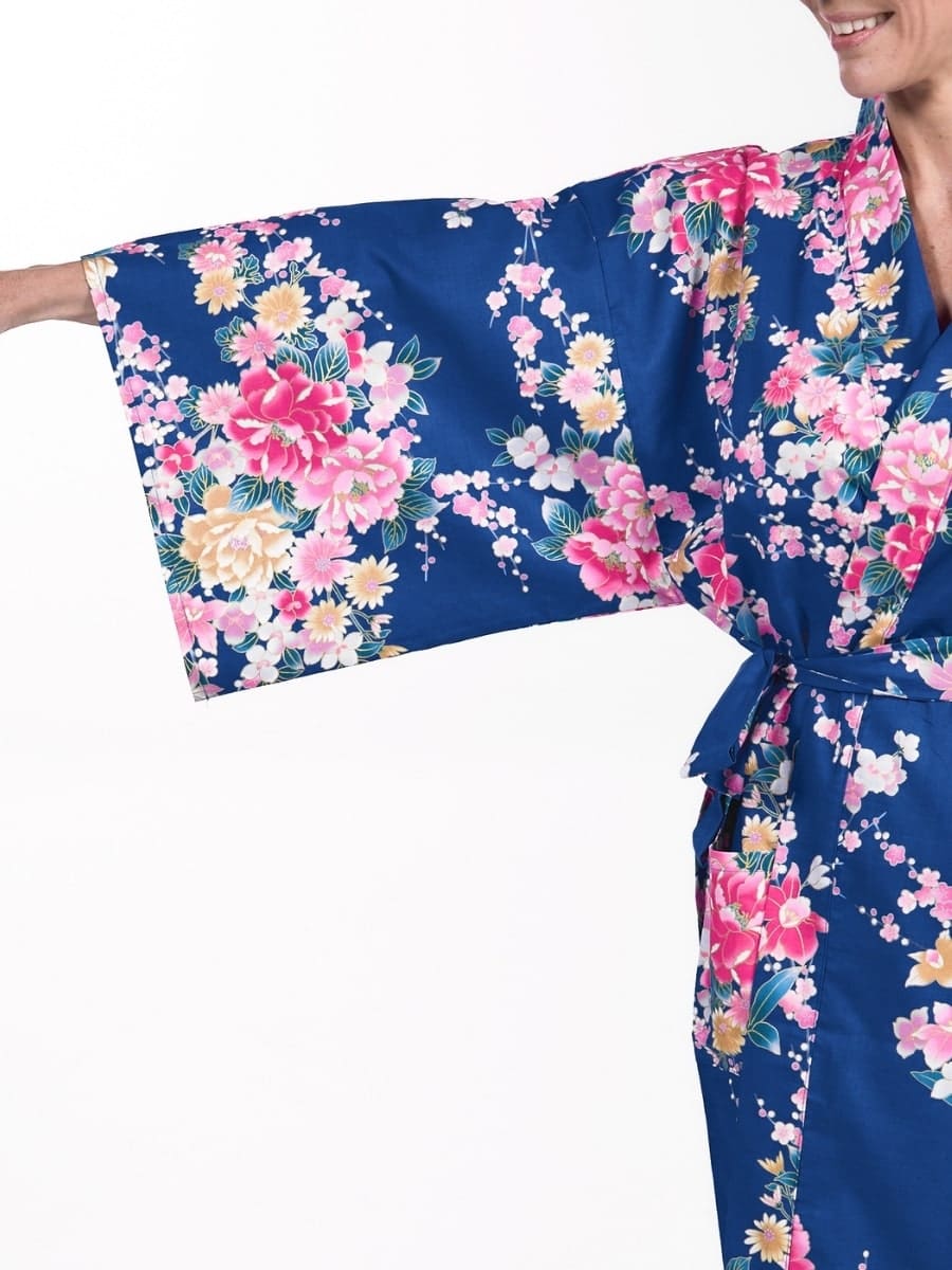 Happi Kimono Damen – Botan to Uchōran Einheitsgröße