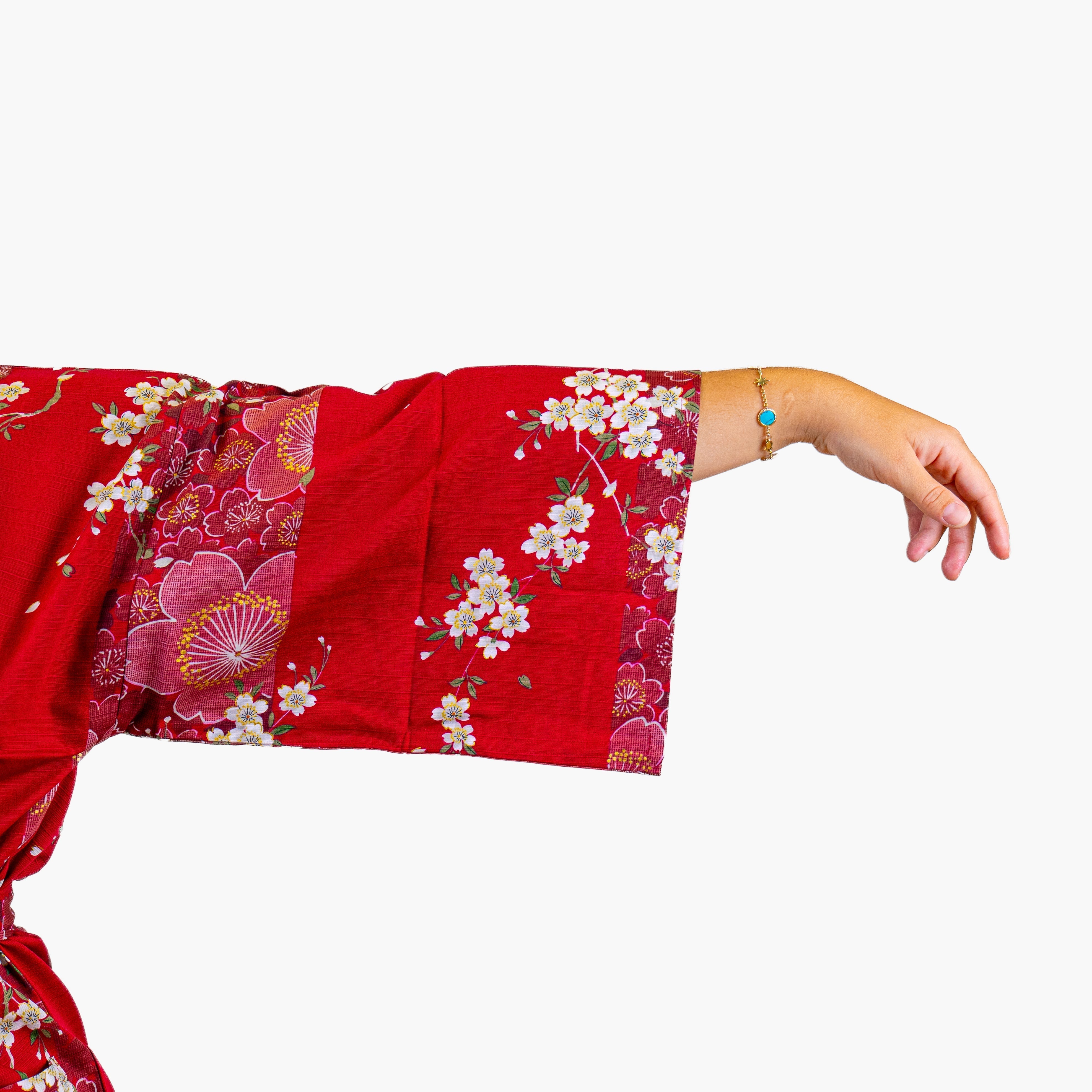 Happi-Kimono Damen – Rote Sakura