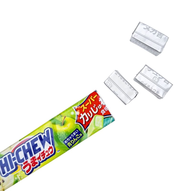 Hi-Chew Bonbons Geschmack Grüner Apfel