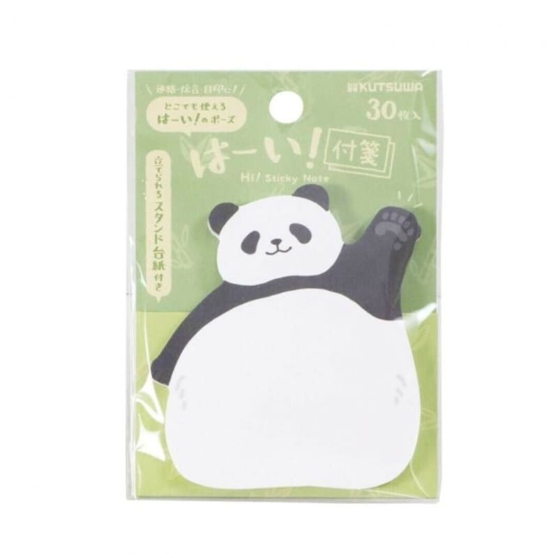 Hi! Panda Haftnotizen