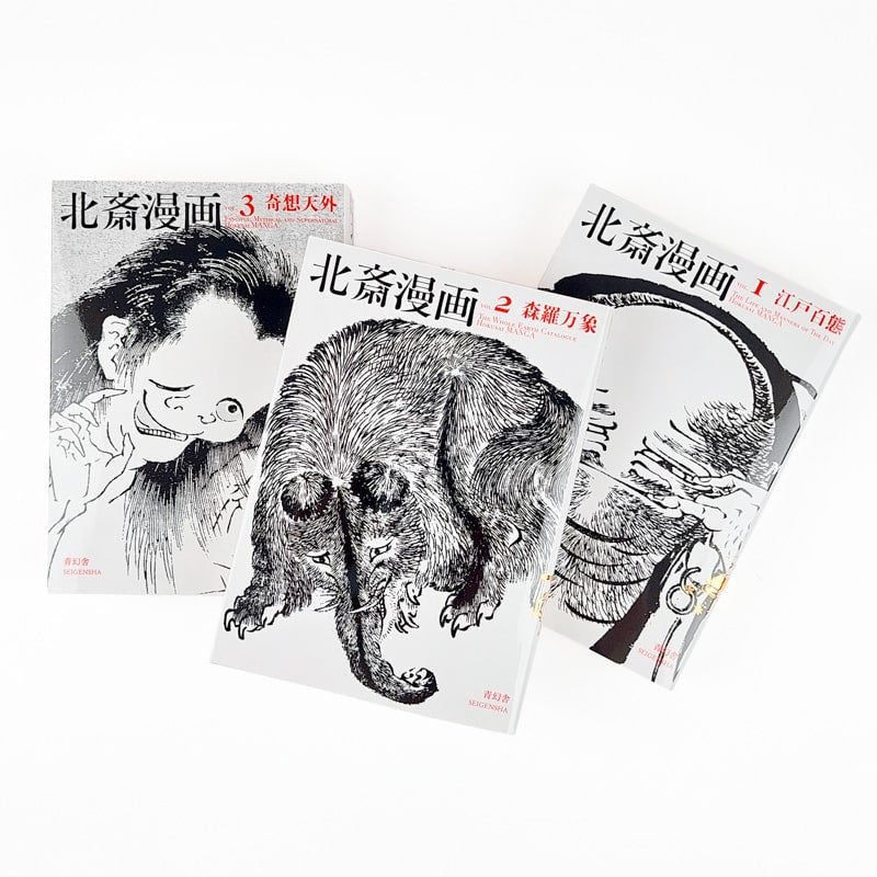 Hokusai Manga Kunstbuch Box