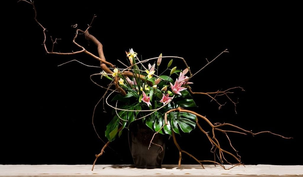 ikebana japanische Blumenkunst