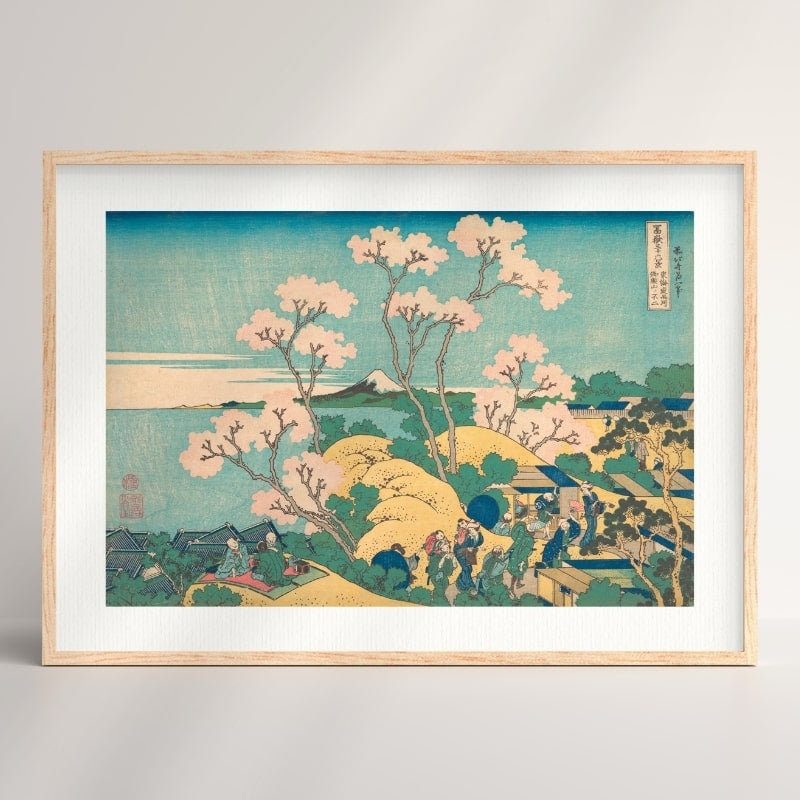 Japan Holzschnitt - Shinagawa A3
