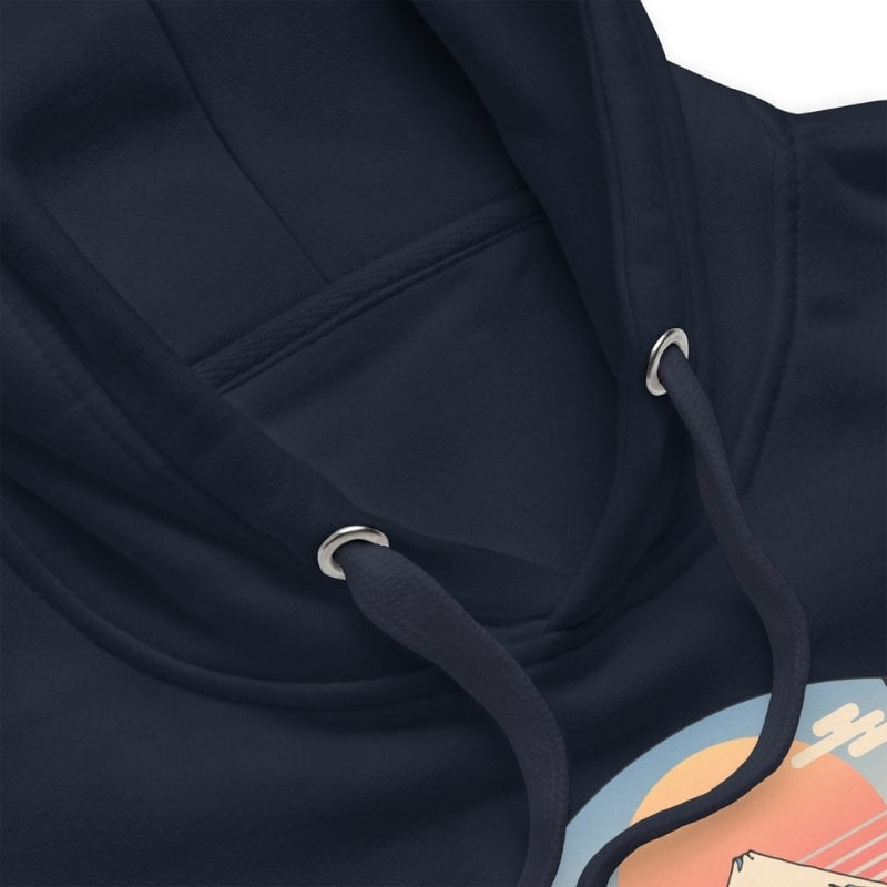 Japan Hoodie - Katze & Mount Fuji