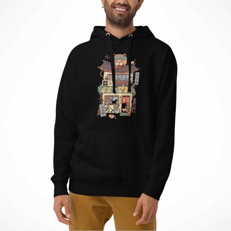 Japan Hoodie - Neko Kaffee