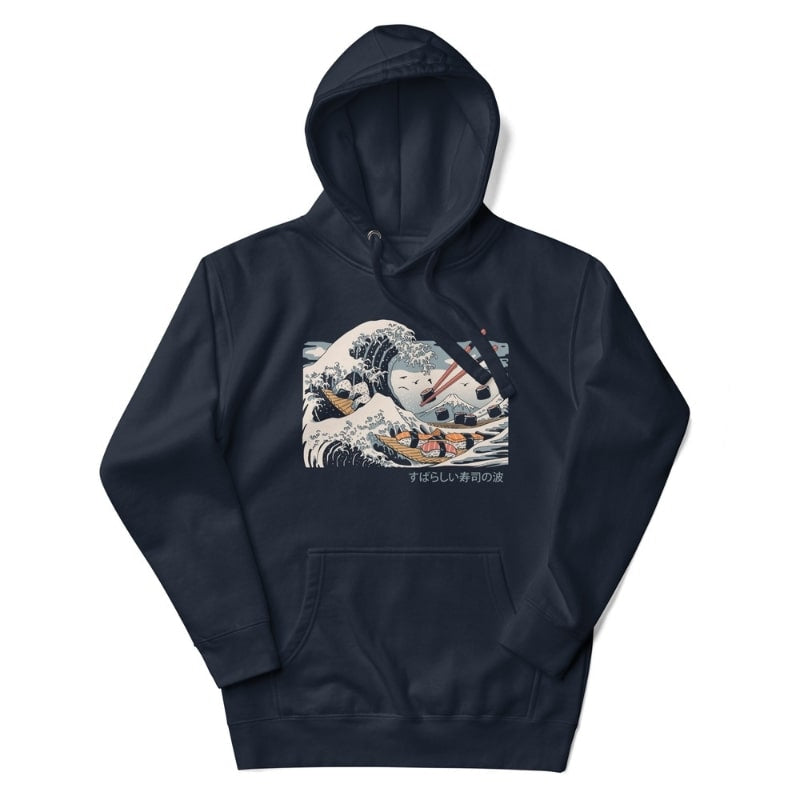 Japan Hoodie - Sushi Kanagawa S