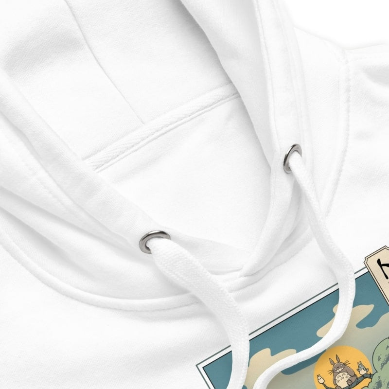 Japan Hoodie - Ukiyo-e Hüter des Waldes