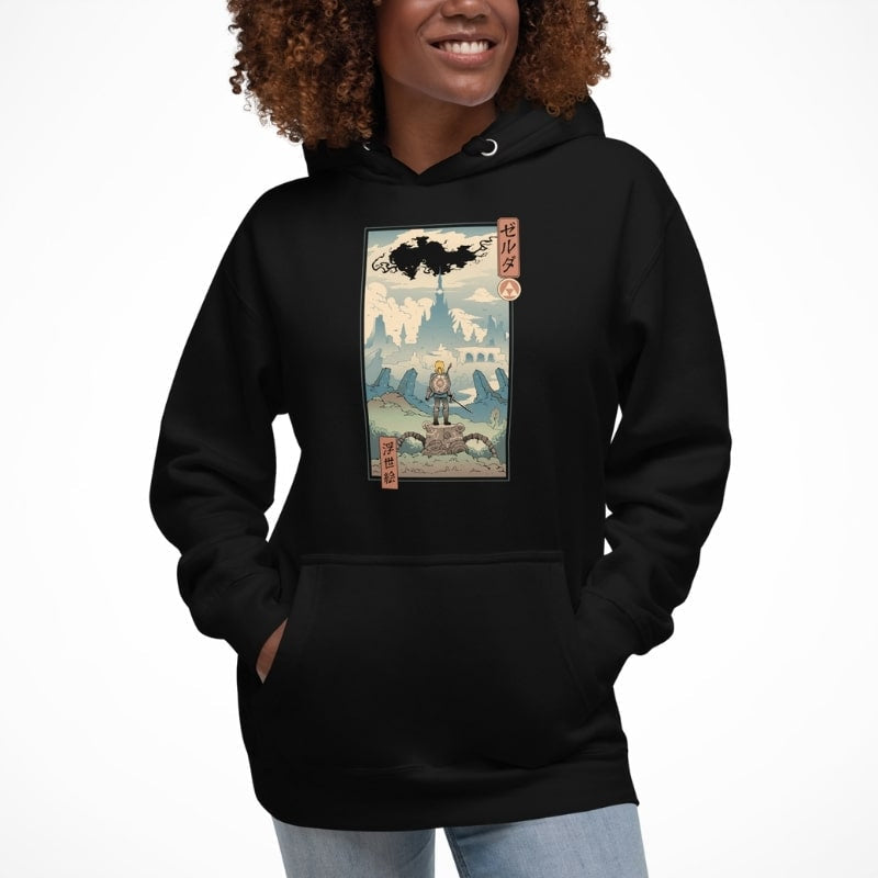 Japan Hoodie - Ukiyo-e The Legend of Zelda