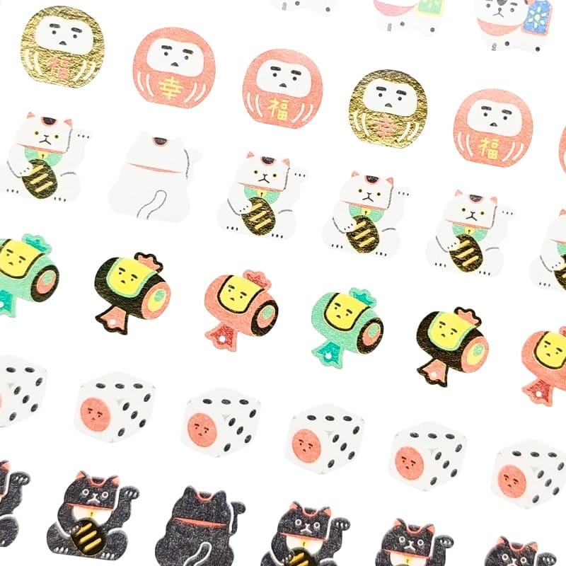 Japan Sticker Mini-Glücksbringer