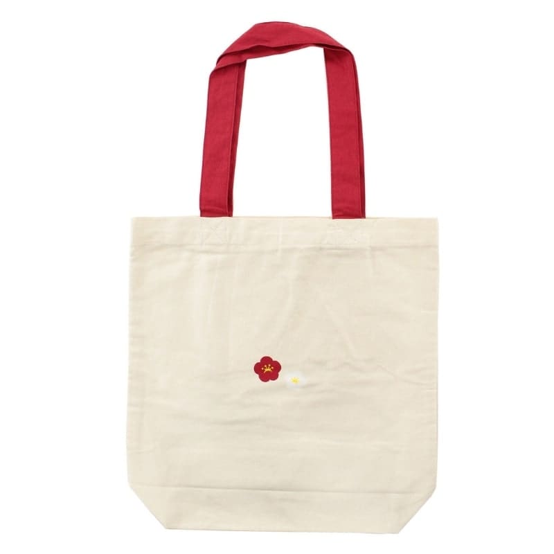 Japan Tote Bag - Elfenbein Shiba Daruma