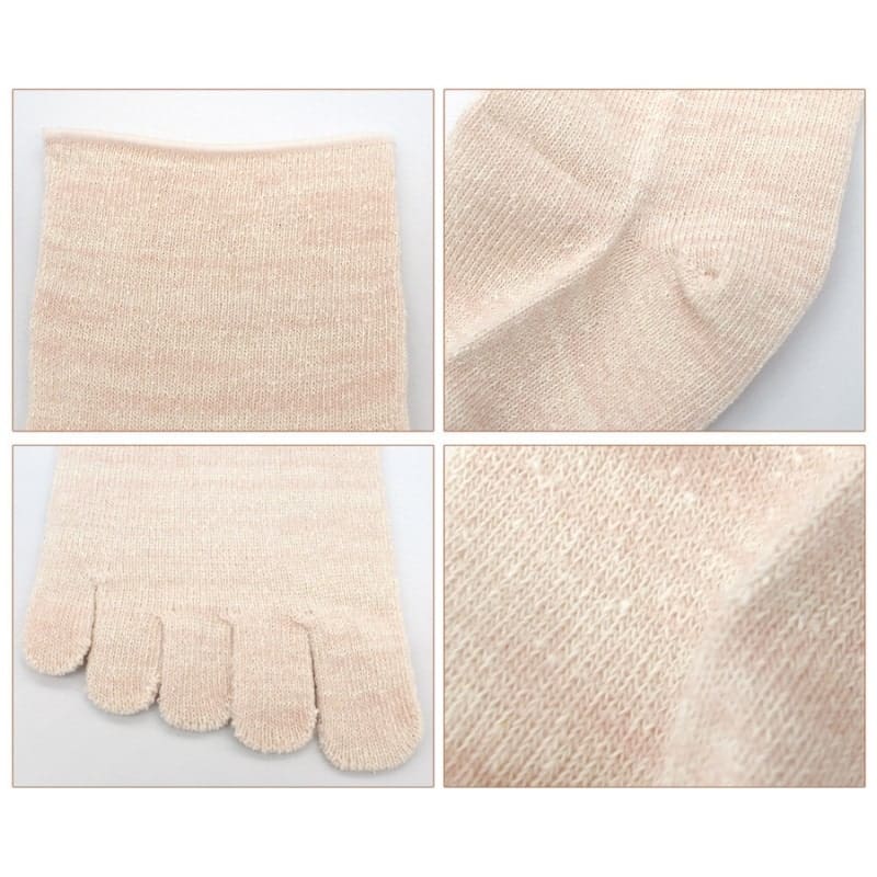 Japanische 5-Finger-Socken aus Naturfaser
