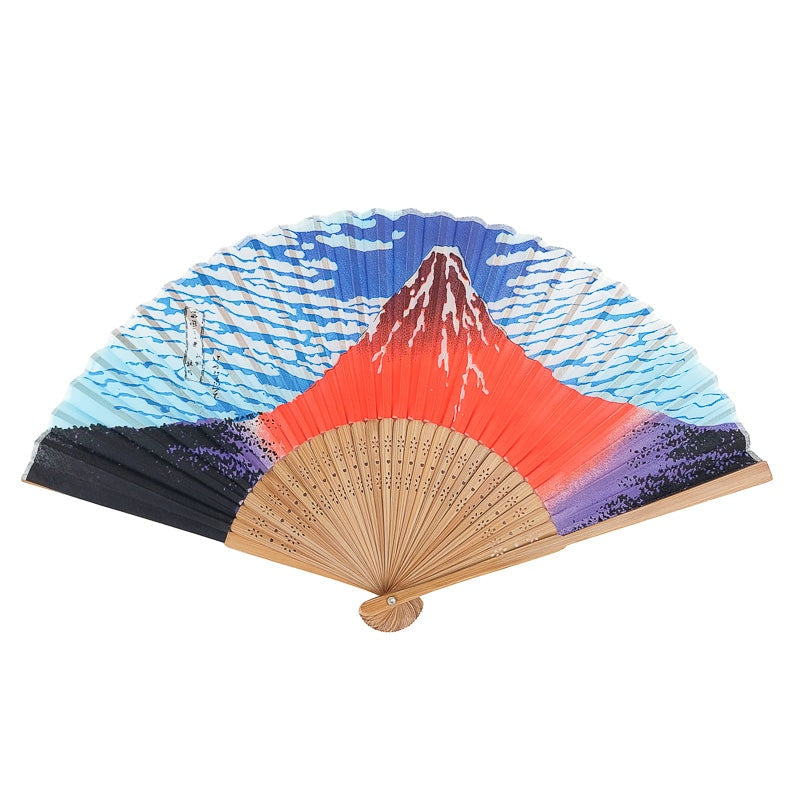 Japanische Dekoration Fächer Fuji
