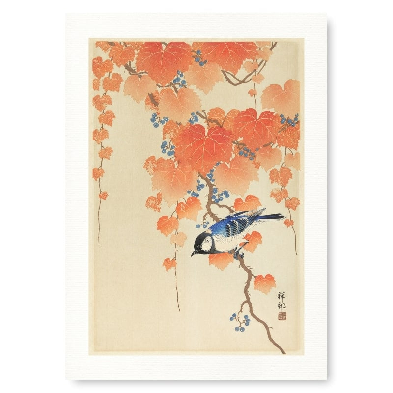 Japanische Drucke - Meise A3