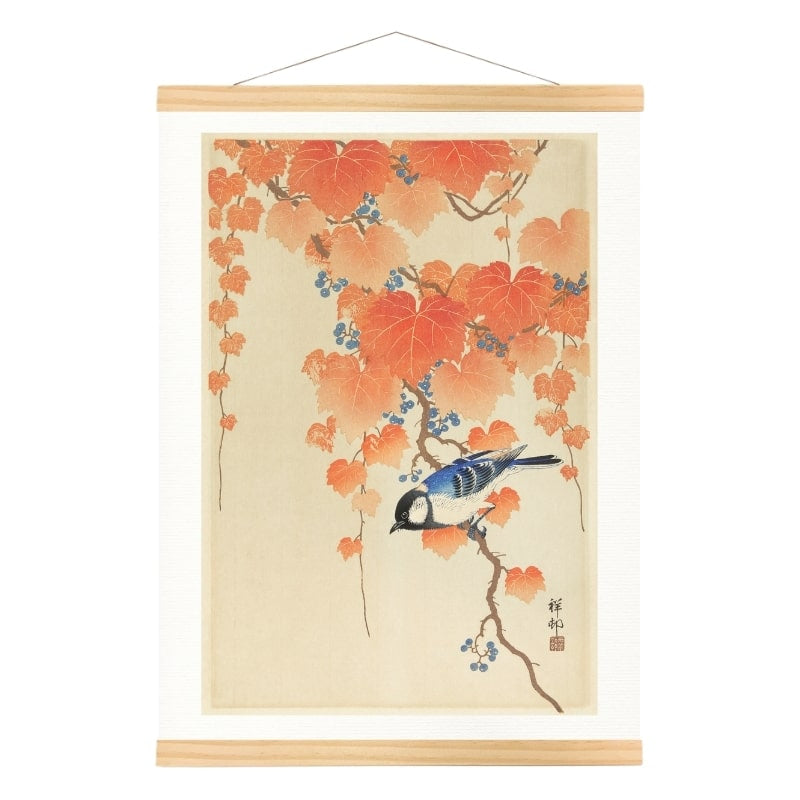 Japanische Drucke - Meise A3