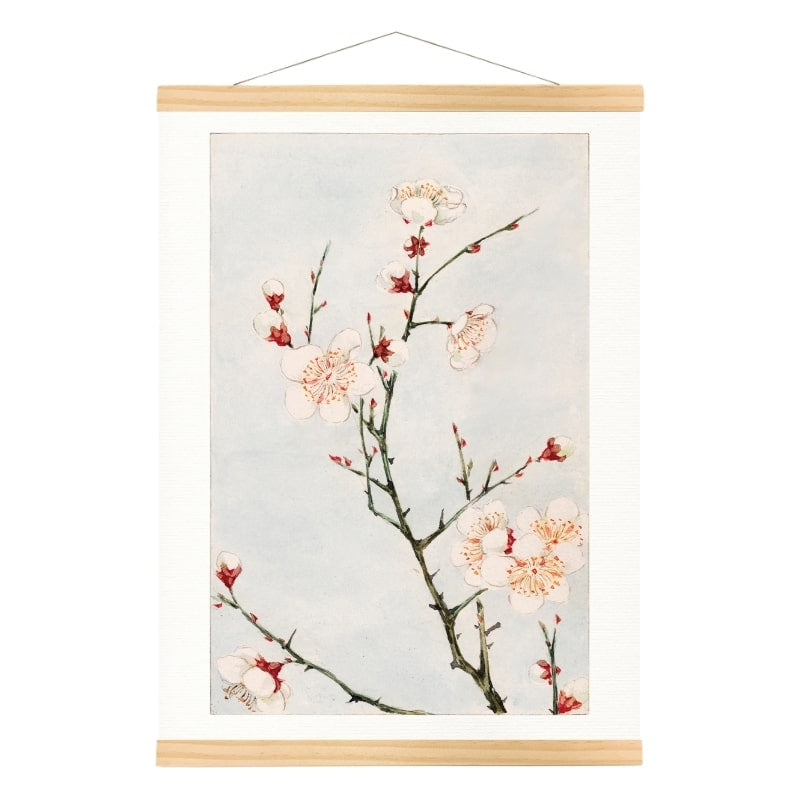 Japanische Drucke - Pflaumenblüten A3