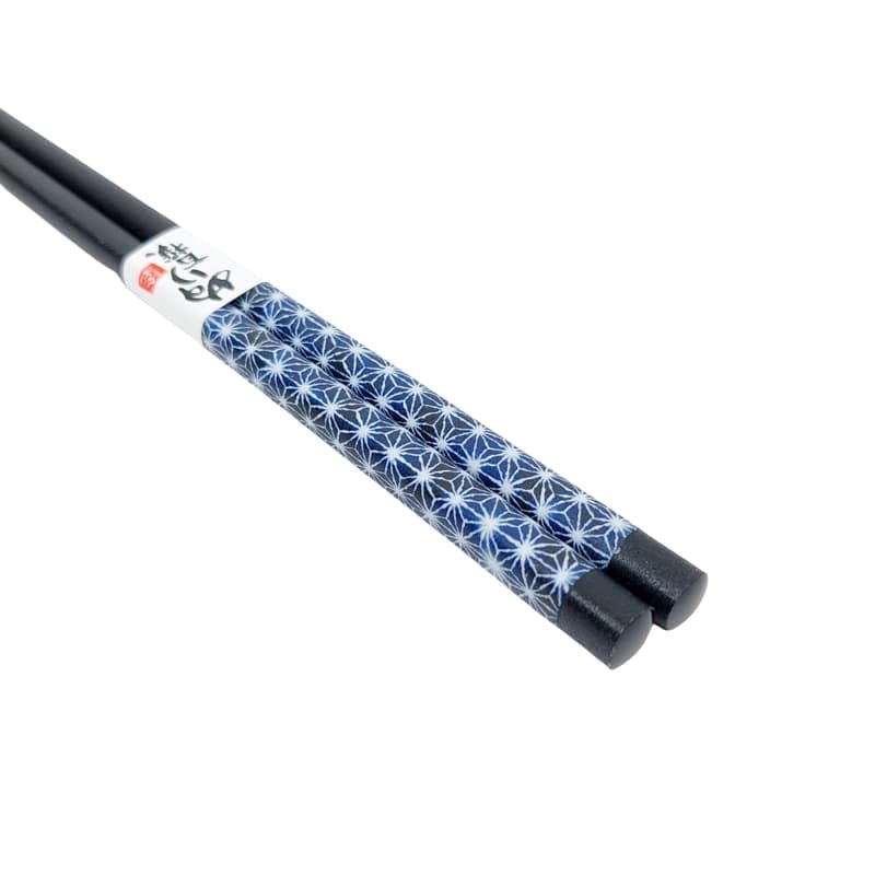 Japanische Essstäbchen – Asanoha Blau