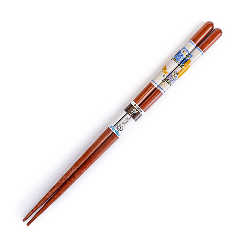 Japanische Essstäbchen „Eule Fukurou“