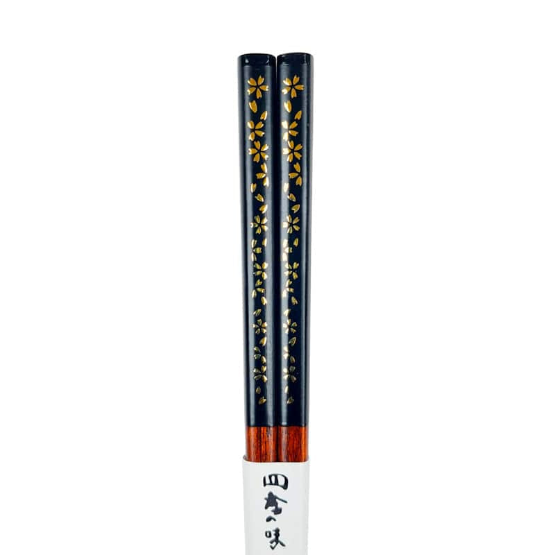 Japanische Essstäbchen - Sakura Gold