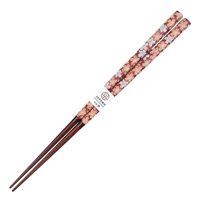 Japanische Essstäbchen - Sakura Rot