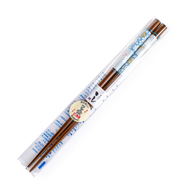Japanische Essstäbchen „Sakura Usagi“ in Blau