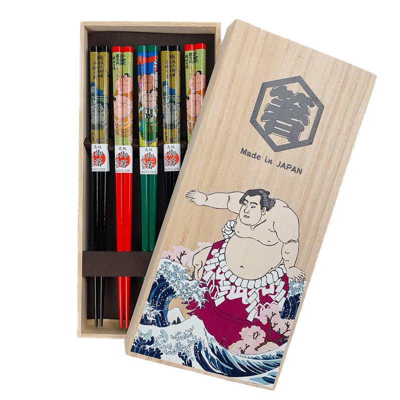 Japanische Essstäbchen Set - Sumo