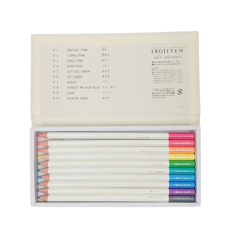 Japanische Farbstifte Set – Irojiten Band 1