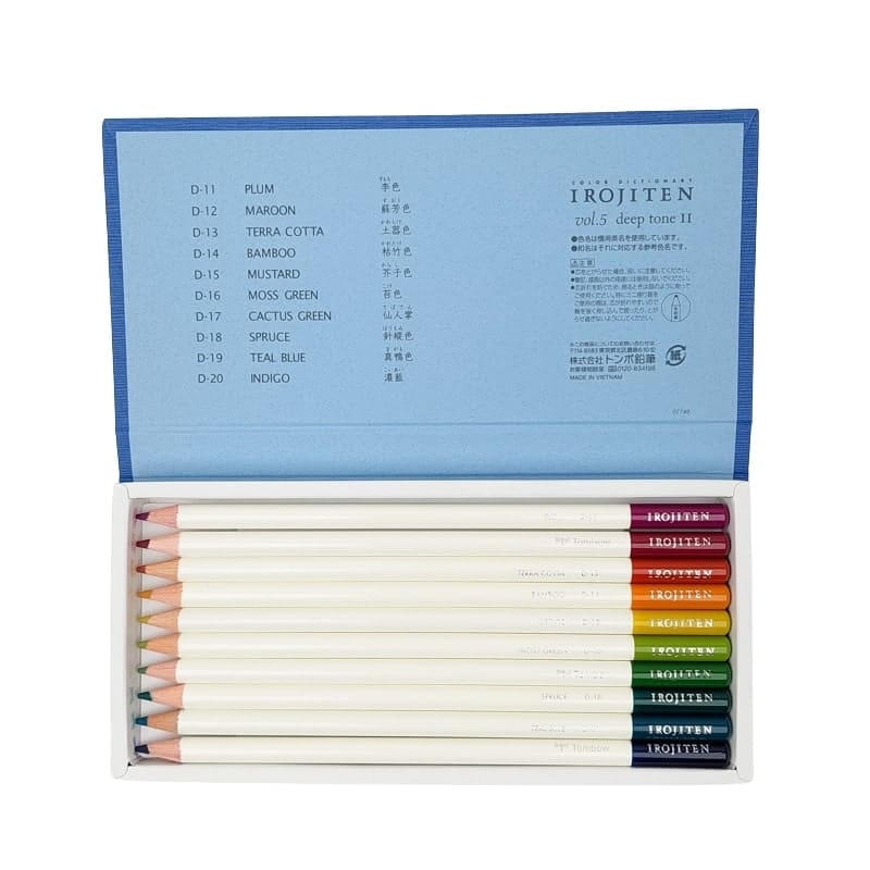 Japanische Farbstifte Set – Irojiten Band 2