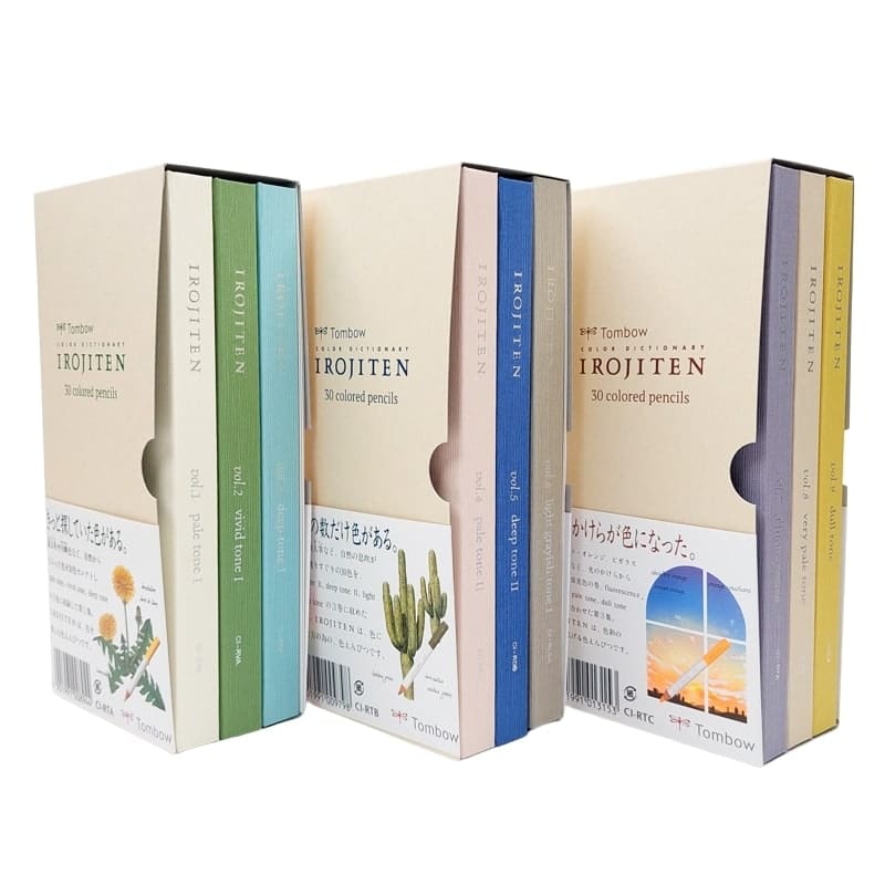 Japanische Farbstifte Set – Irojiten Band 3
