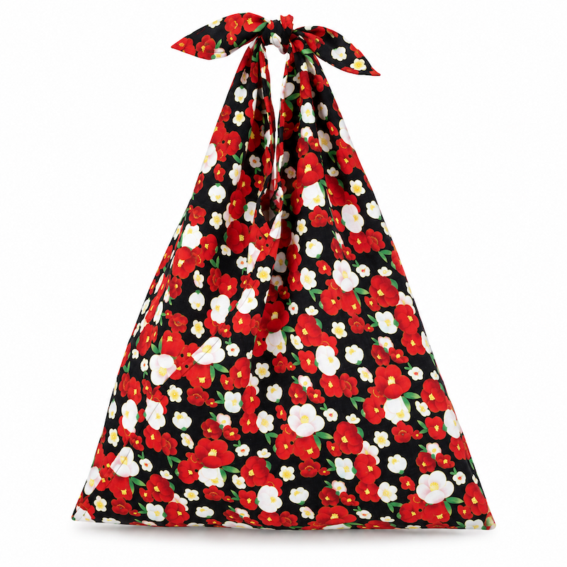 Japanische Furoshiki-Tasche - Tsubaki