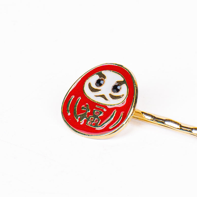 Japanische Haarspangen Daruma & Sakura