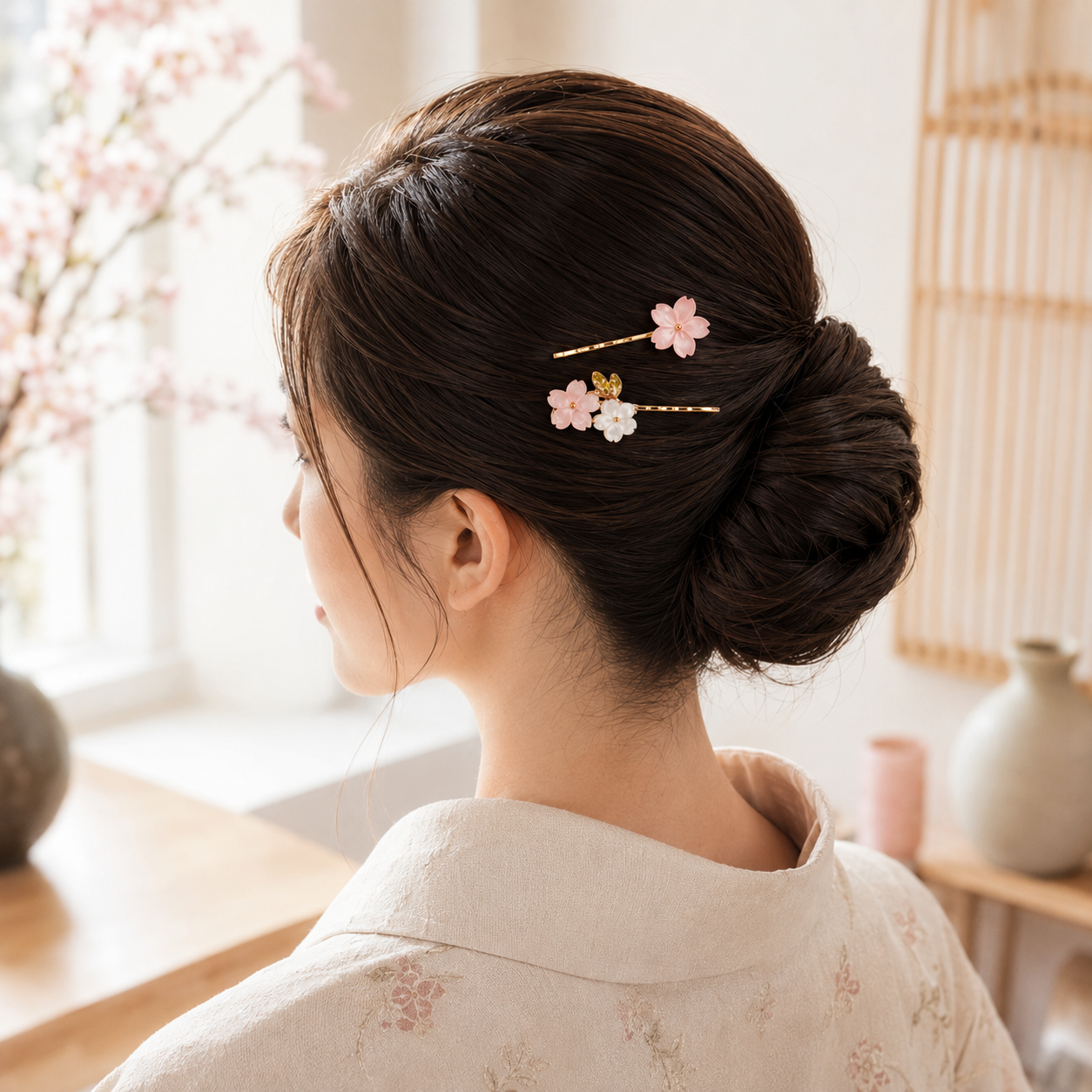 Japanische Haarspangen Hanami