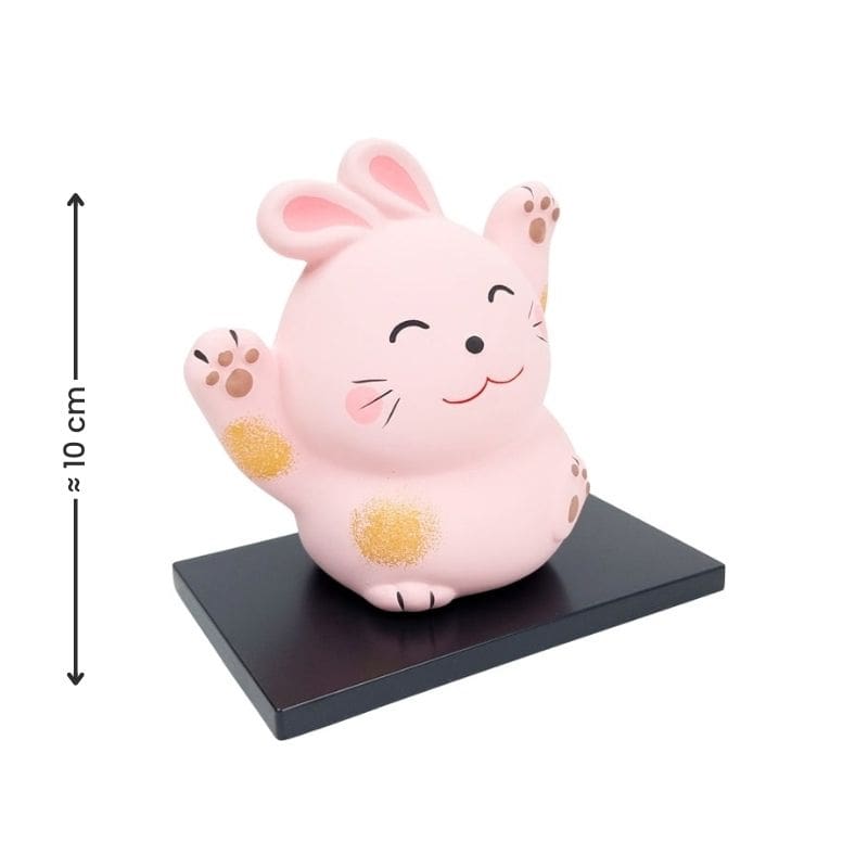 Japanische Hasen-Figur - Positive Energie