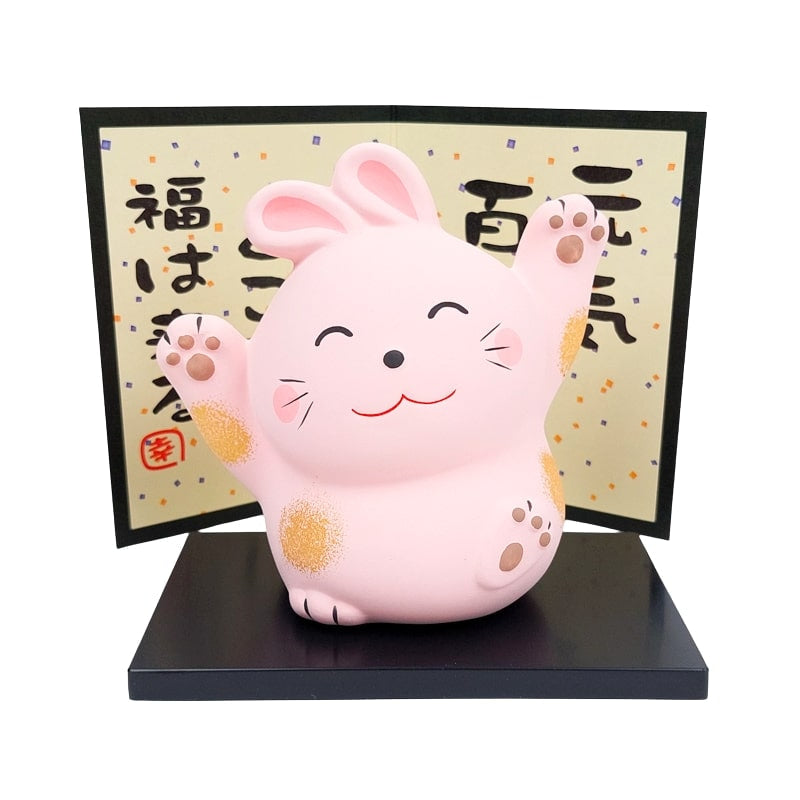 Japanische Hasen-Figur - Positive Energie